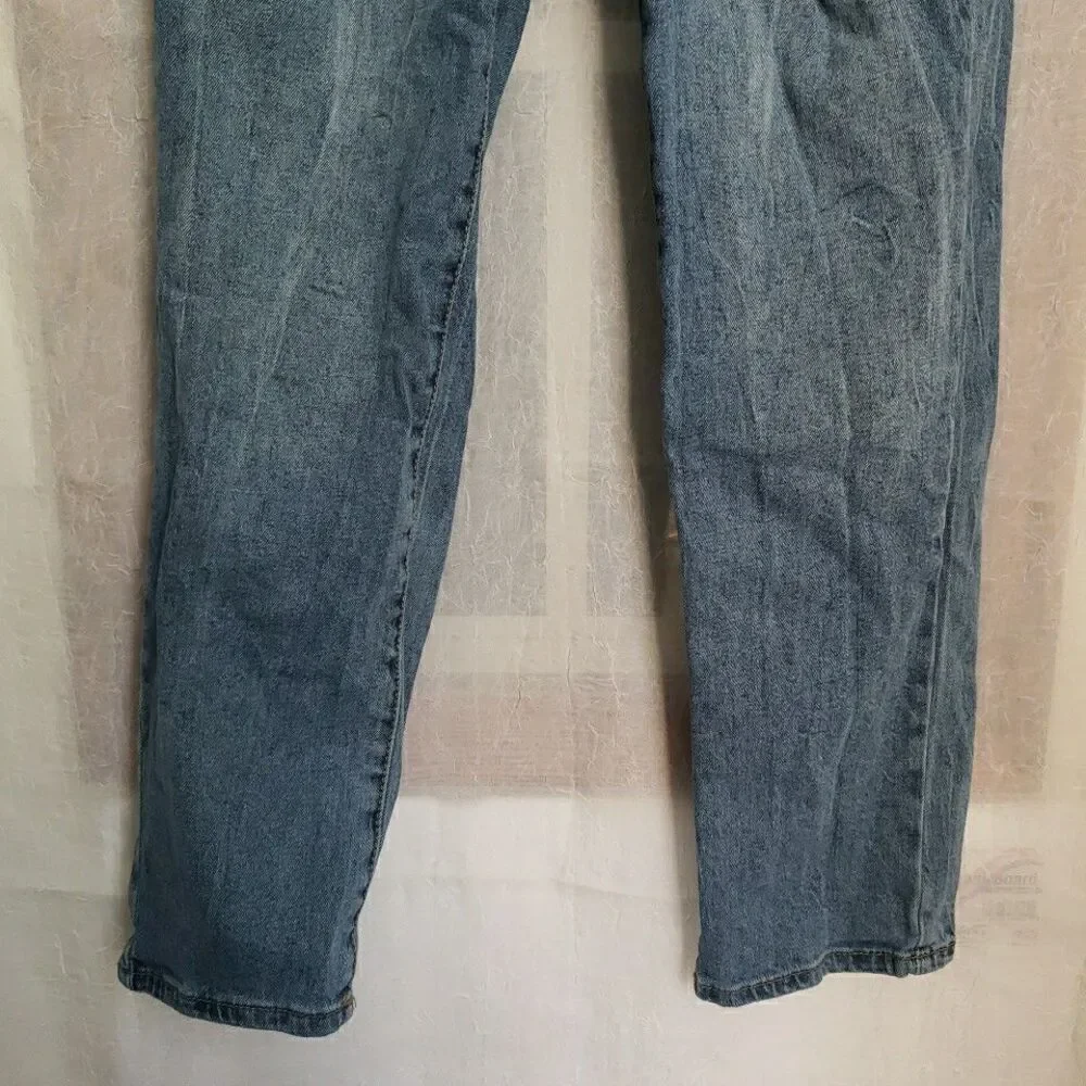Girls Youth Blue Jeans Distressed Ripped Frayed Jordache Skinny Size 12 25/23